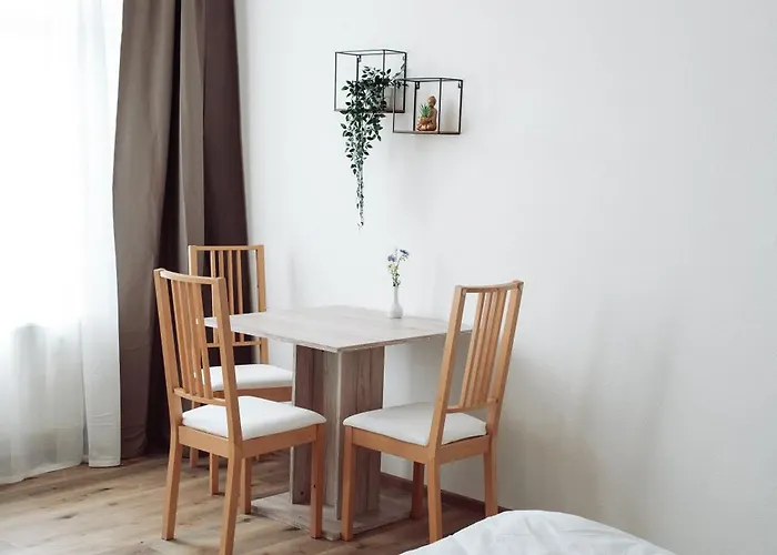 Zentrum, Gemuetlich, Modern, 2p, Wifi * Chemnitz (Saská Kamenice)